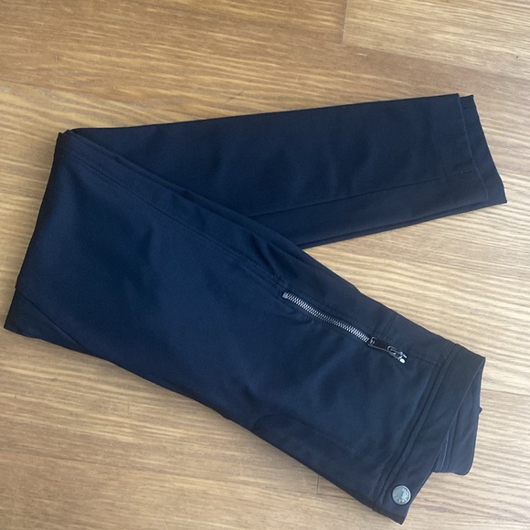 Moncler Women Skinny Black Pants Size 40 XS